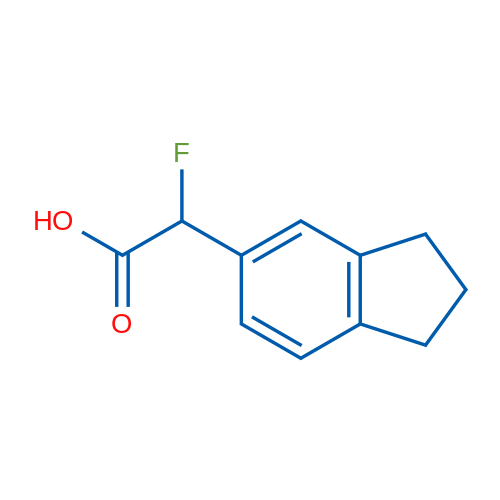 2-(2,3-Dihydro-1H-inden-5-yl)-2-fluoroacetic acid 1g