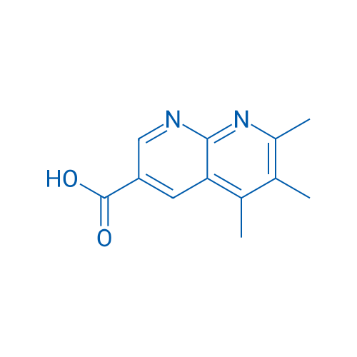 5,6,7-Trimethyl-1,8-naphthyridine-3-carboxylic acid 1g