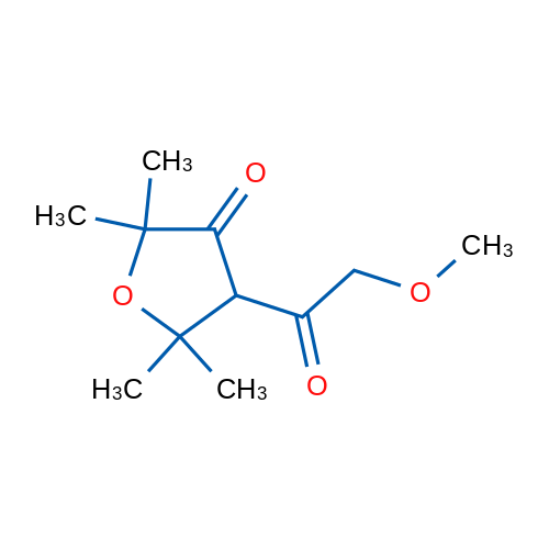 4-(2-Methoxyacetyl)-2,2,5,5-tetramethyloxolan-3-one 1g