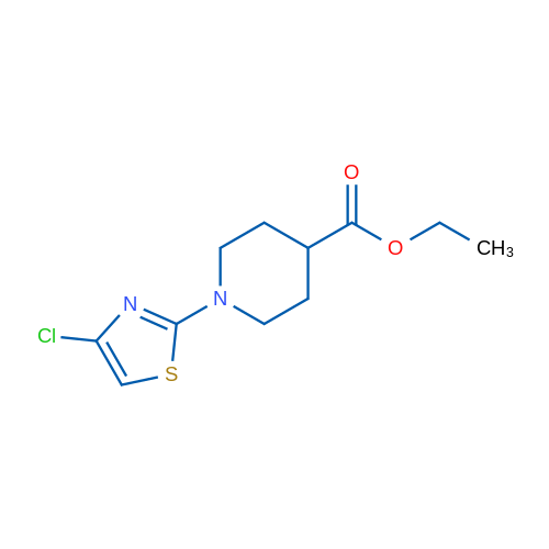 Ethyl 1-(4-chlorothiazol-2-yl)piperidine-4-carboxylate 1g