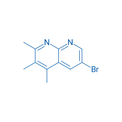 6-Bromo-2,3,4-trimethyl-1,8-naphthyridine 1g