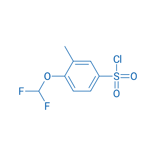 4-(Difluoromethoxy)-3-methylbenzene-1-sulfonyl chloride 5g