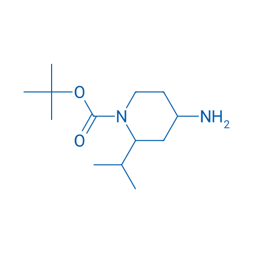 tert-Butyl 4-amino-2-isopropylpiperidine-1-carboxylate 25mg
