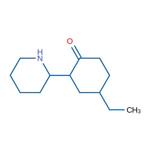 4-Ethyl-2-(piperidin-2-yl)cyclohexan-1-one 1g