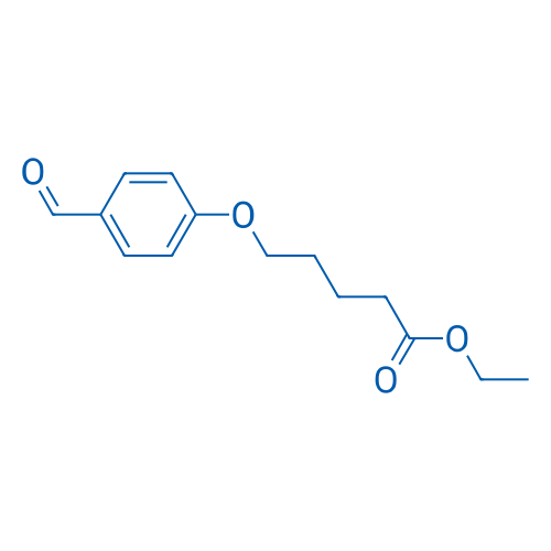 Ethyl 5-(4-formylphenoxy)pentanoate 1g