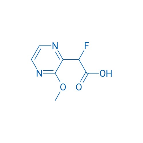 2-Fluoro-2-(3-methoxypyrazin-2-yl)acetic acid 1g