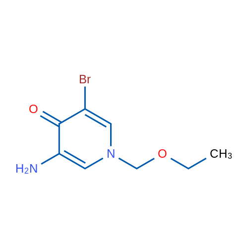 3-Amino-5-bromo-1-(Ethoxymethyl)-1,4-dihydropyridin-4-one 1g
