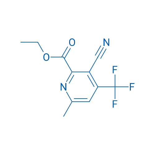 Ethyl 3-cyano-6-methyl-4-(trifluoromethyl)picolinate 1g