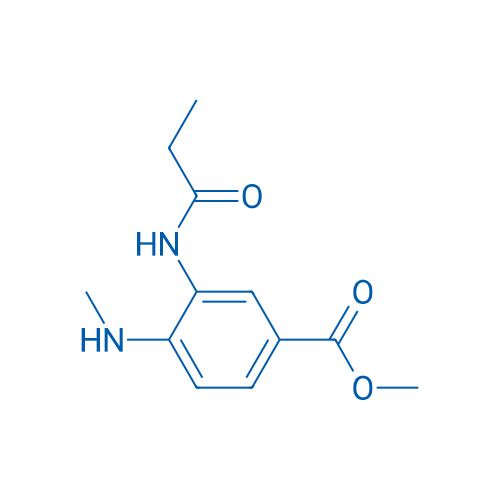 Methyl 4-(methylamino)-3-propionamidobenzoate 1g