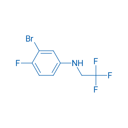 3-Bromo-4-fluoro-N-(2,2,2-trifluoroethyl)aniline 1g
