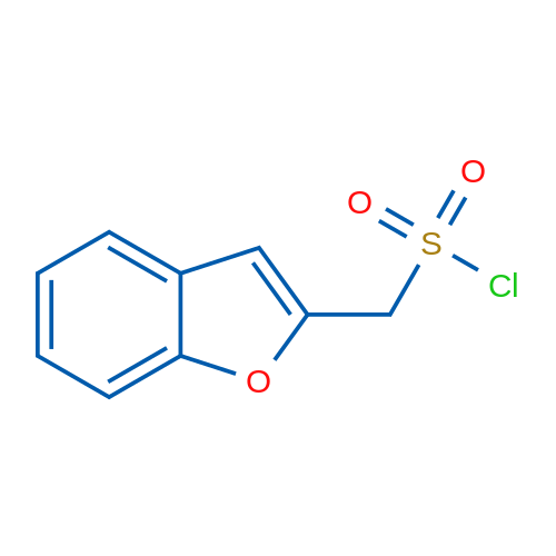 1-Benzofuran-2-ylmethanesulfonyl chloride 1g