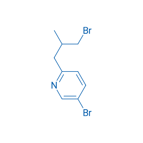 5-Bromo-2-(3-bromo-2-methylpropyl)pyridine 1g