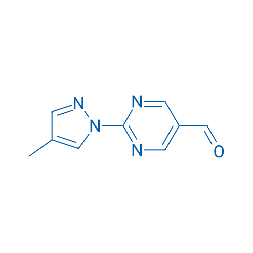 2-(4-Methyl-1h-pyrazol-1-yl)pyrimidine-5-carbaldehyde 1g