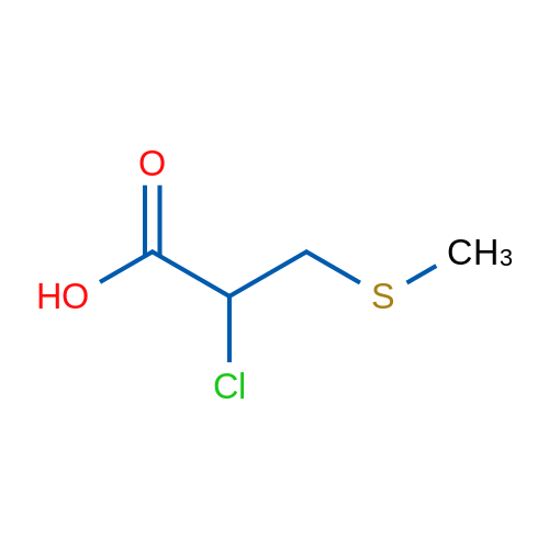 2-Chloro-3-(methylsulfanyl)propanoic acid 1g