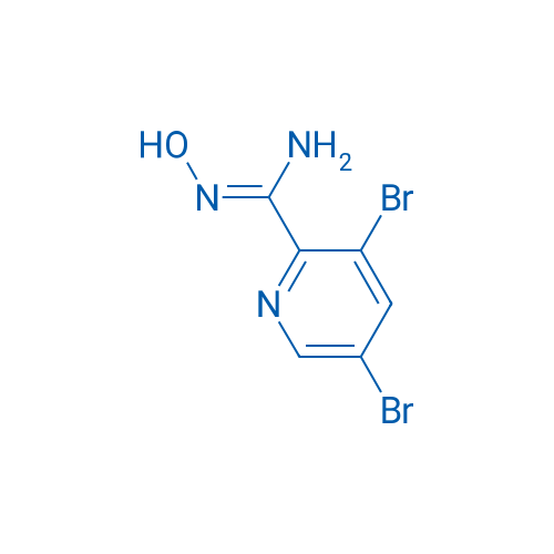 3,5-Dibromo-n'-hydroxypyridine-2-carboximidamide 1g