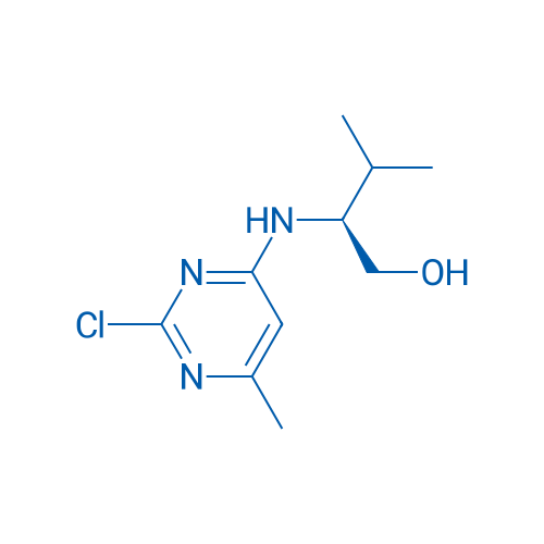 (S)-2-((2-Chloro-6-methylpyrimidin-4-yl)amino)-3-methylbutan-1-ol 250mg