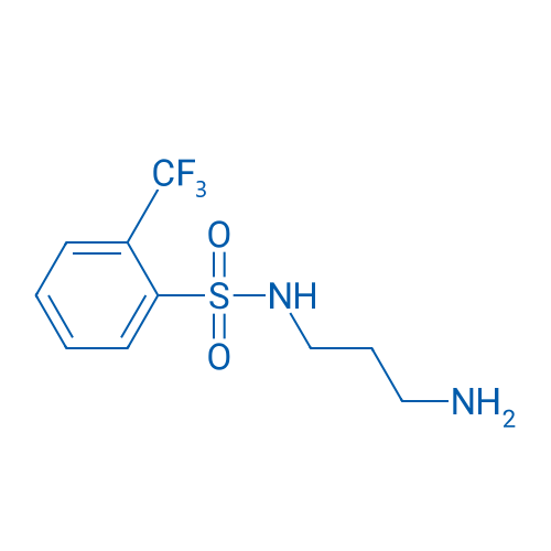 N-(3-Aminopropyl)-2-(trifluoromethyl)benzenesulfonamide 1g