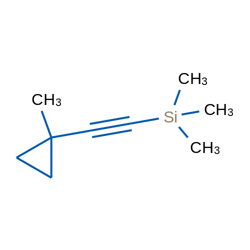 Trimethyl((1-methylcyclopropyl)ethynyl)silane 5g
