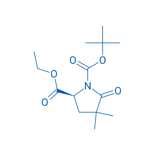 (S)-1-tert-Butyl 2-ethyl 4,4-dimethyl-5-oxopyrrolidine-1,2-dicarboxylate 100mg