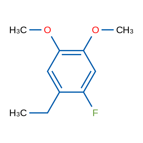 1-Ethyl-2-fluoro-4,5-dimethoxybenzene 1g