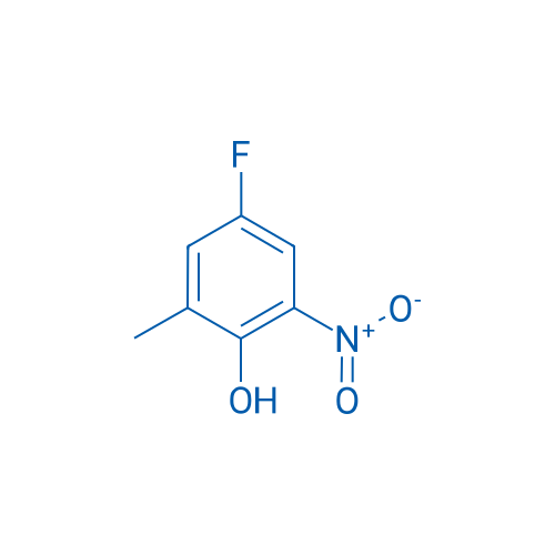 4-Fluoro-2-methyl-6-nitrophenol 250mg