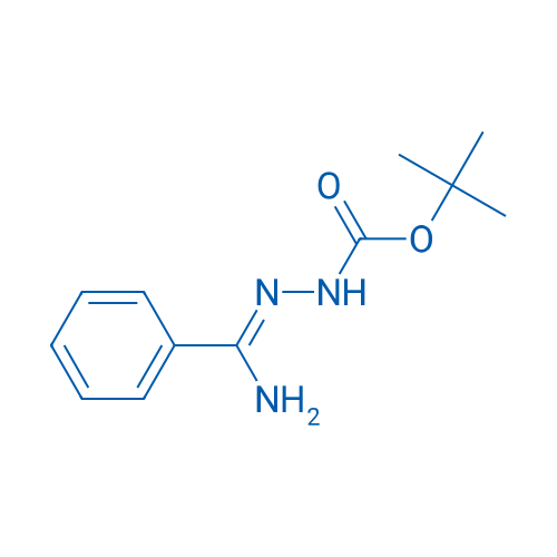 tert-Butyl 2-(amino(phenyl)methylene)hydrazinecarboxylate 1g