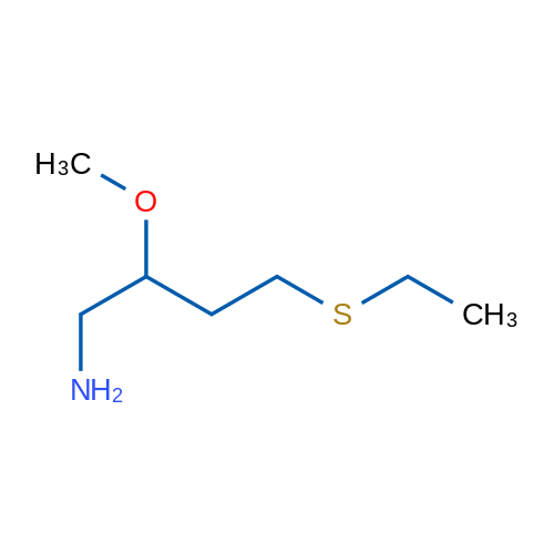 4-(Ethylsulfanyl)-2-methoxybutan-1-amine 1g