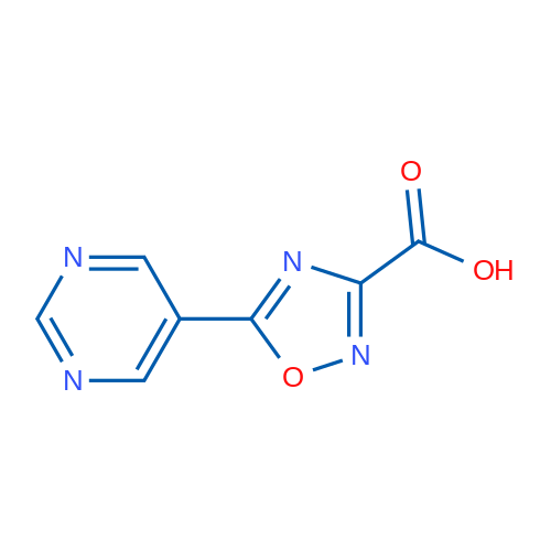 5-(Pyrimidin-5-yl)-1,2,4-oxadiazole-3-carboxylic acid 1g