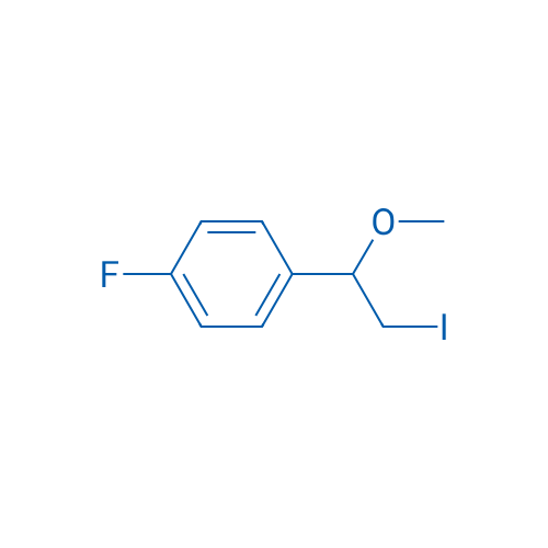 1-Fluoro-4-(2-iodo-1-methoxyethyl)benzene 1g