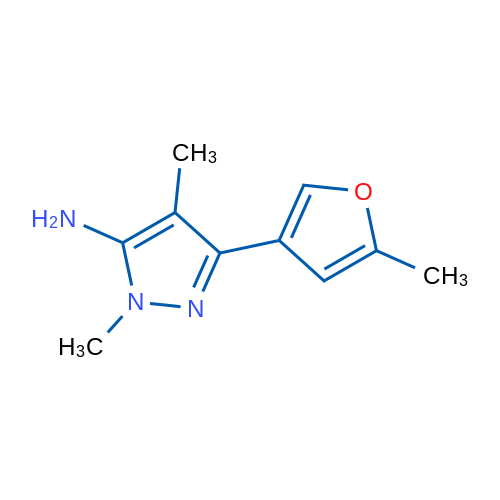 1,4-Dimethyl-3-(5-methylfuran-3-yl)-1H-pyrazol-5-amine 1g