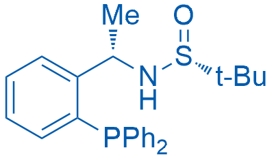 (R)-N-((S)-1-(2-(Diphenylphosphanyl)phenyl)ethyl)-2-methylpropane-2-sulfinamide 250mg