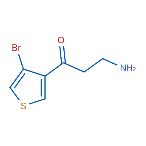 3-Amino-1-(4-bromothiophen-3-yl)propan-1-one 1g