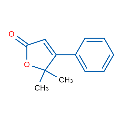 5,5-Dimethyl-4-phenylfuran-2(5H)-one 1g