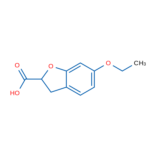 6-Ethoxy-2,3-dihydro-1-benzofuran-2-carboxylic acid 1g