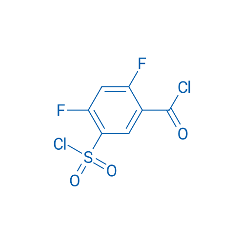 5-(Chlorosulfonyl)-2,4-difluorobenzoyl chloride 1g