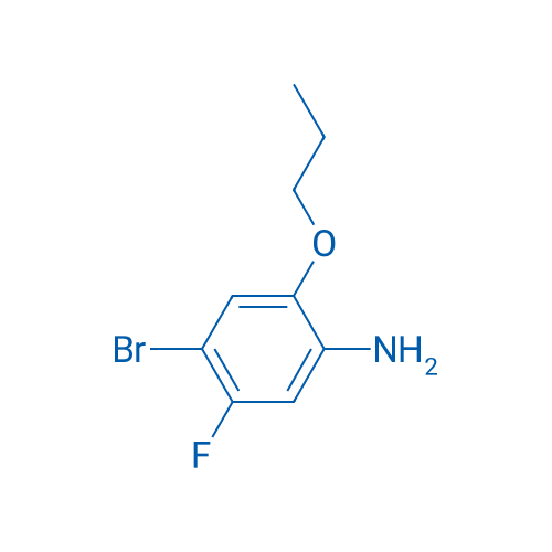 4-Bromo-5-fluoro-2-propoxyaniline 1g