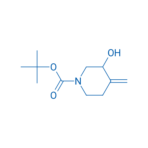 tert-Butyl 3-hydroxy-4-methylenepiperidine-1-carboxylate 250mg