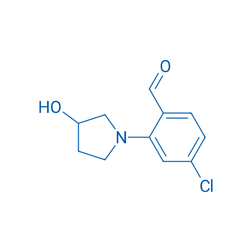 4-Chloro-2-(3-hydroxypyrrolidin-1-yl)benzaldehyde 1g