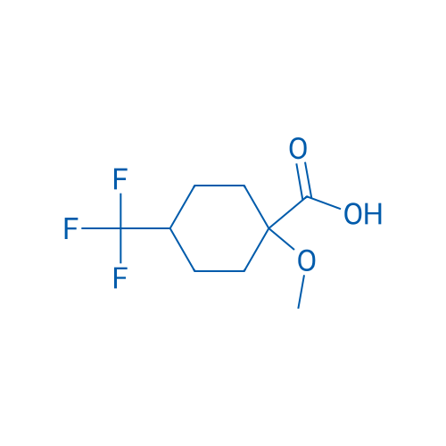 1-methoxy-4-(trifluoromethyl)cyclohexane-1-carboxylic acid 100mg