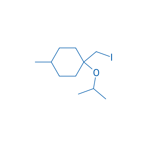 1-(Iodomethyl)-4-methyl-1-(propan-2-yloxy)cyclohexane 1g