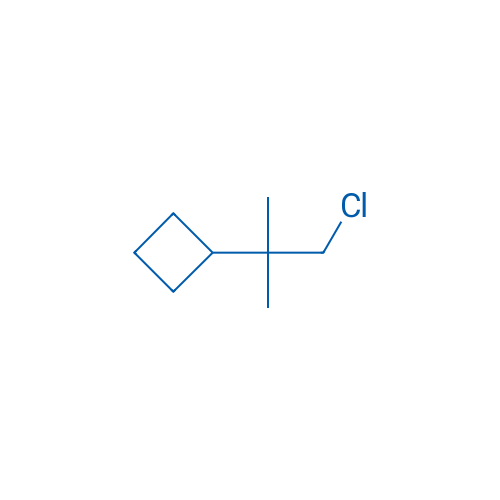(1-Chloro-2-methylpropan-2-yl)cyclobutane 1g