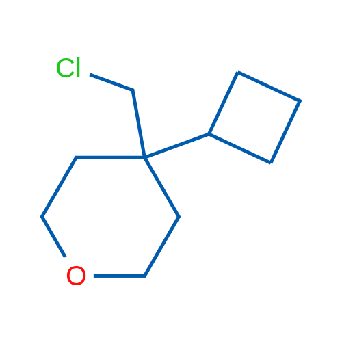 4-(Chloromethyl)-4-cyclobutyloxane 1g