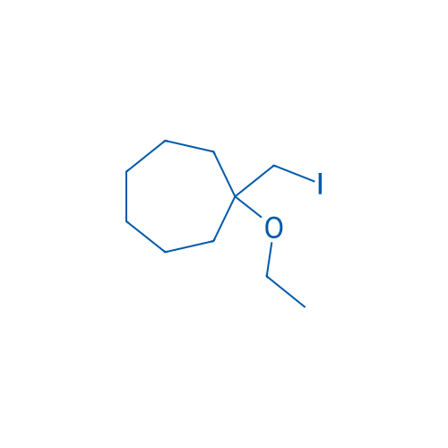 1-Ethoxy-1-(iodomethyl)cycloheptane 1g