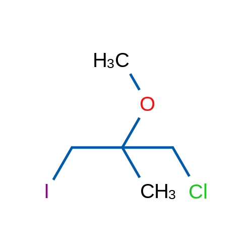 1-Chloro-3-iodo-2-methoxy-2-methylpropane 1g