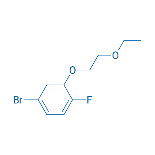 4-Bromo-2-(2-ethoxyethoxy)-1-fluorobenzene 5g