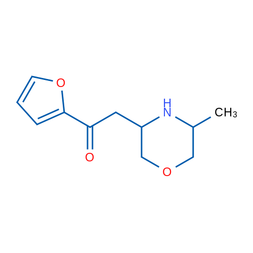 1-(Furan-2-yl)-2-(5-methylmorpholin-3-yl)ethan-1-one 1g