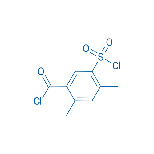 5-(Chlorosulfonyl)-2,4-dimethylbenzoyl chloride 100mg