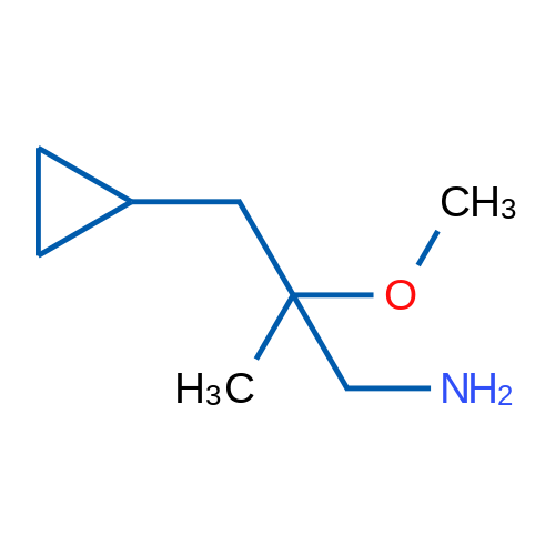 2-(Cyclopropylmethyl)-2-methoxypropan-1-amine 1g
