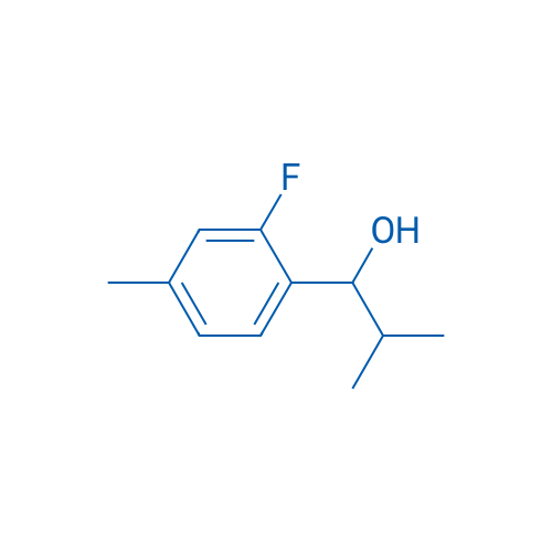 1-(2-Fluoro-4-methylphenyl)-2-methylpropan-1-ol 1g