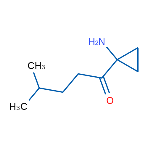 1-(1-Aminocyclopropyl)-4-methylpentan-1-one 1g